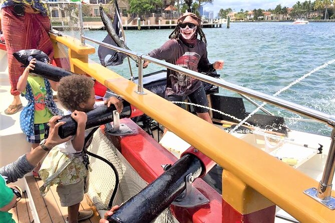 1-Hour Interactive Pirate Cruise (arrive 30 minutes early) - Boarding at Dania Beach requires careful planning
