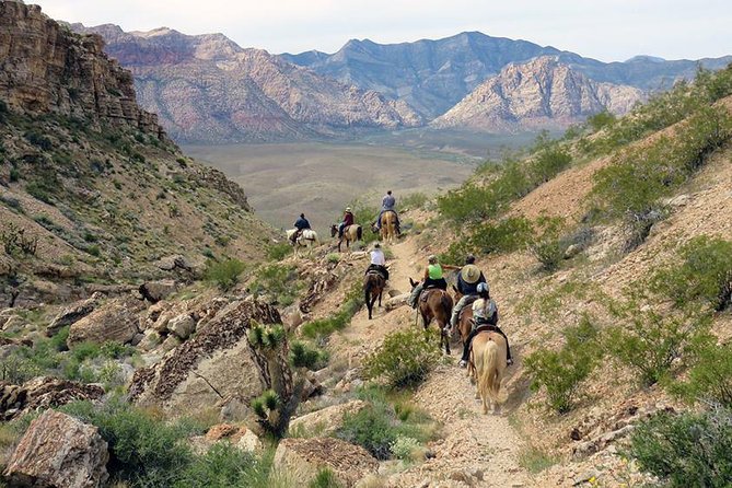2-Hour Horseback Riding through Red Rock Canyon - Booking and cancellation details