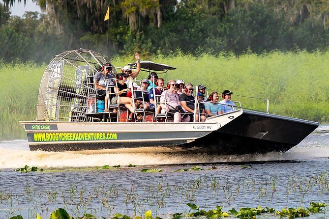 30-Minute Airboat Ride near Orlando - Boggy Bottom BBQ and the lake view