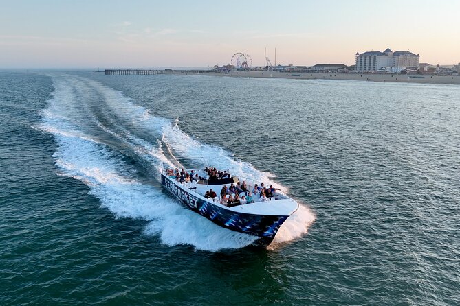 45-Minute Sea Rocket Speed Boat & Dolphin Cruise in Ocean City MD - From the inlet to the open coast