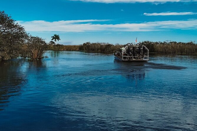 60 min. Everglades Airboat ride & pick-up ,small group +pro guide - At the Everglades Wildlife Management Area