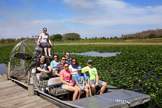 60 min. Everglades Airboat ride & pick-up ,small group +pro guide - Pickup rules that can make or break the day
