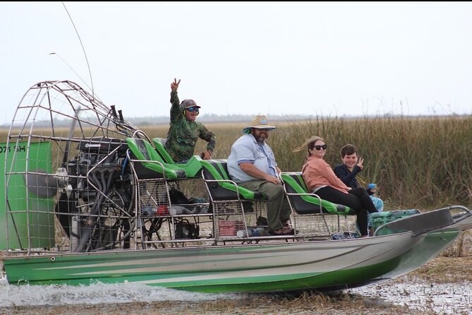 60 Minutes Small Group Everglades Airboat Ride in Miami - The guides make the difference