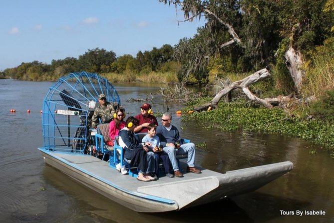 Airboat and Plantations Tour with Gourmet Lunch from New Orleans - The airboat ride through cypress swamps