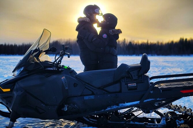 Alaska Snowmobile Adventure Tour - Riding from North Pole into the Chena Lakes area