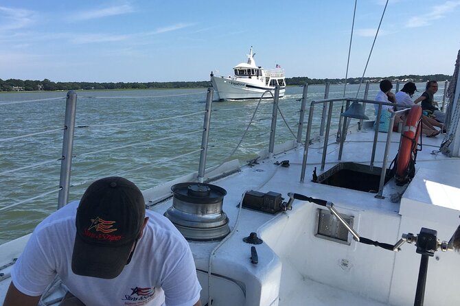 America's Cup 12-Meter Yacht Afternoon Sail from Hilton Head - The Crew Makes the Difference