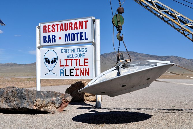 Area 51 Day Tour from Las Vegas with Alien and UFO Hotspots - The Extraterrestrial Highway and the desert drive