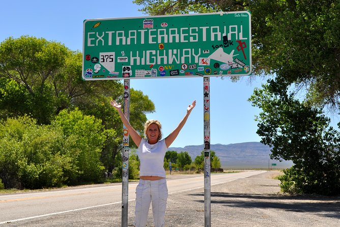 Area 51 Day Tour from Las Vegas with Alien and UFO Hotspots - The Black Mailbox and the UFO gathering point