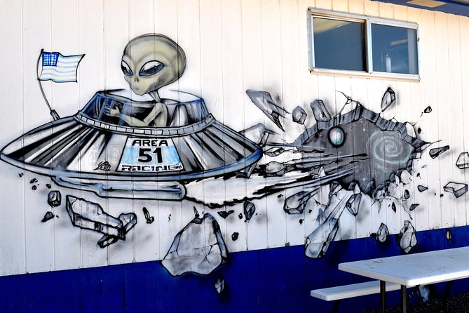 Area 51 Day Tour from Las Vegas with Alien and UFO Hotspots - Reaching the Area 51 perimeter