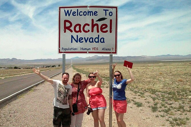 Area 51 Day Tour from Las Vegas with Alien and UFO Hotspots - Guides, group size, and the ride itself