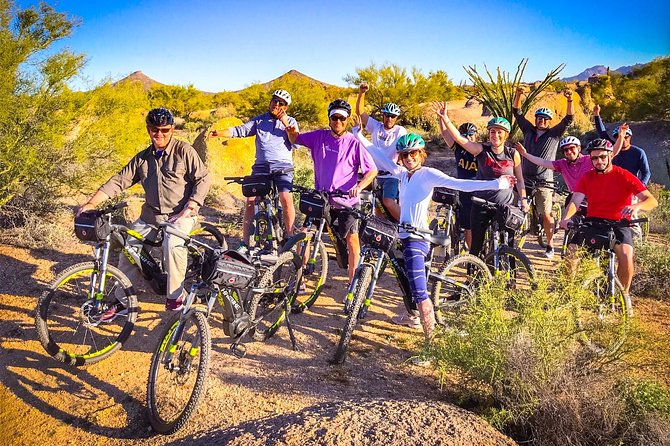 Arizona Desert Guided E-Bike Adventure - Riding the North and South Phoenix Sonoran Preserve