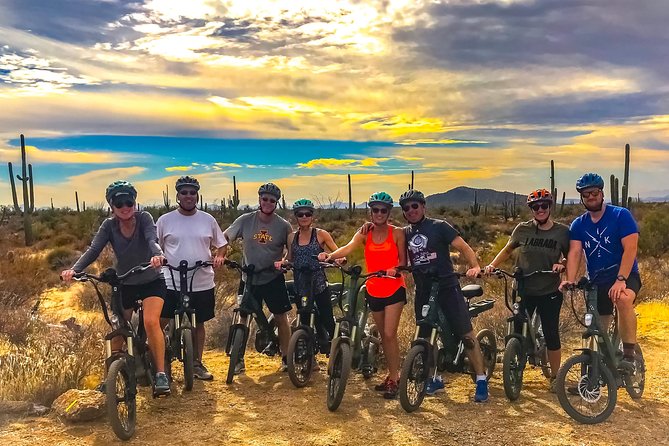 Arizona Desert Guided E-Bike Adventure - McDowell Sonoran Preserve views from two wheels