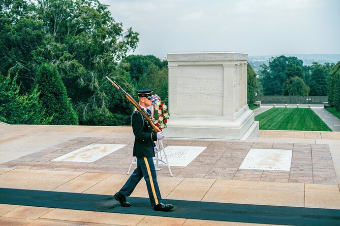 Arlington National Cemetery Walking Tour & Changing of the Guards - Watching the Changing of the Guard at the Tomb of the Unknowns