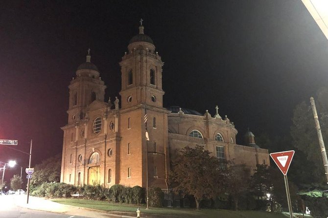 Asheville Night-Time Walking Ghost Tour - The Basilica of Saint Lawrence and its unusual architect