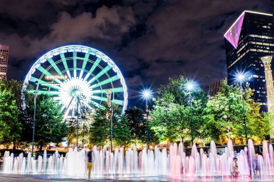 Atlanta: SkyView Ferris Wheel Ticket - A private gondola makes the difference
