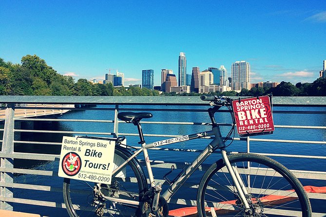 Austin in a Nutshell Bike Tour with a Local Guide - Crossing Congress Avenue Bridge