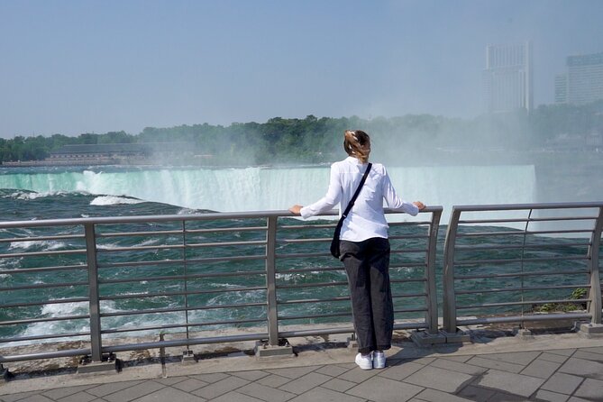 Best of Niagara Falls USA: Cave of the Winds & Maid of the Mist - The Observation Tower and views toward the gorge
