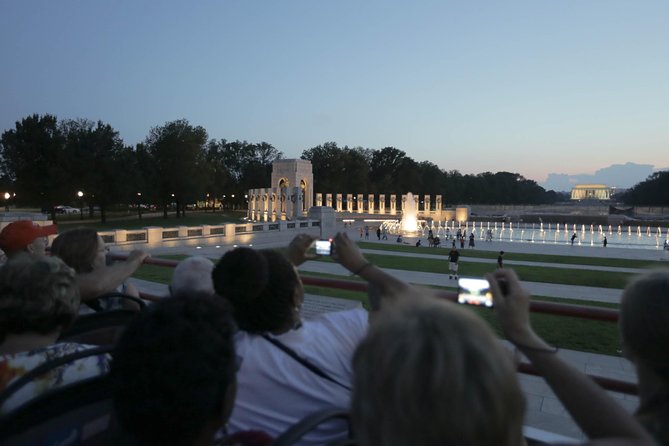 Big Bus DC: Monuments & Memorials Night Tour by Open-top Bus - Iwo Jima, Arlington, Georgetown, and Alexandria