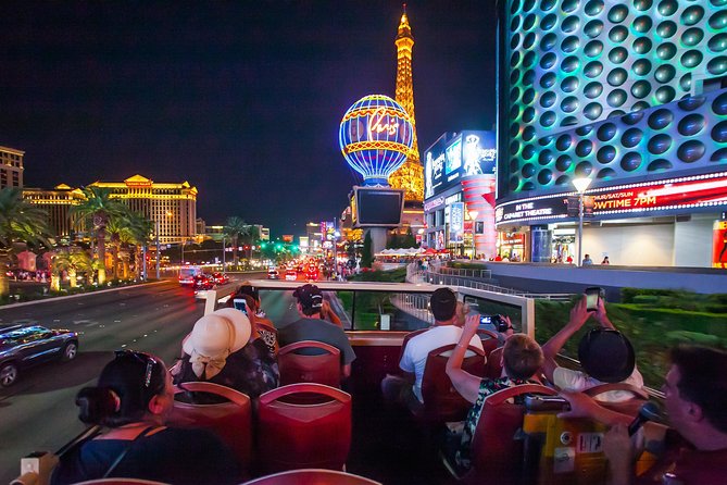 Big Bus Las Vegas: Sightseeing Night Tour by Open-Top Bus - Digital Commentary Instead of a Live Guide