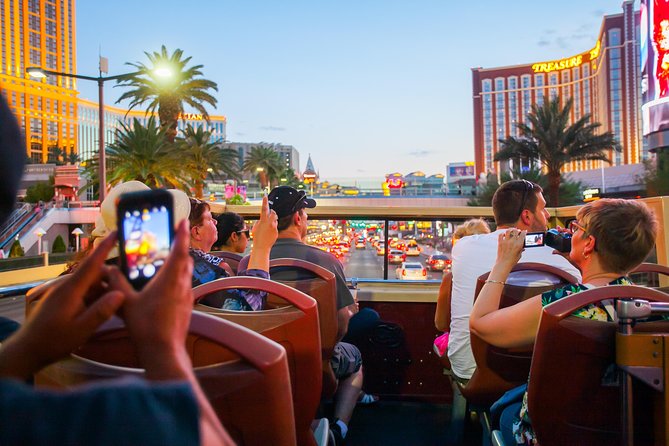 Big Bus Las Vegas: Sightseeing Night Tour by Open-Top Bus - A Route That Packs In the Strip and Downtown