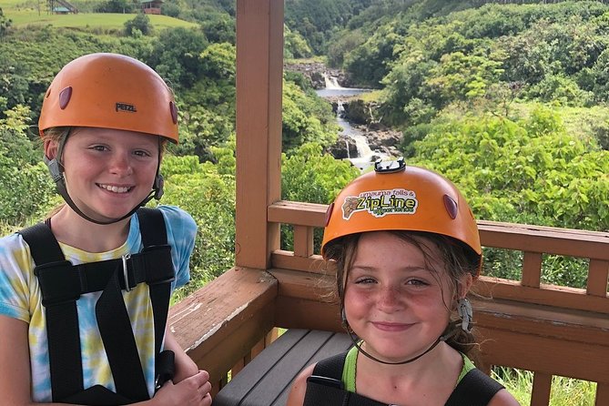 Big Island: 9-Line Waterfall Zipline Experience - From the upper property to Umauma Falls