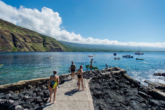 Big Island: Captain Cook Snorkel On A Power Catamaran With Lunch - From Honokohau Marina to the Kona Coast