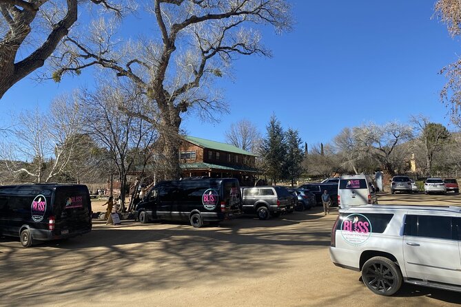 Bliss - Sedona’s Most Luxurious Wine Tour - Lunch Included! - Javelina Leap finishes with a rustic feel