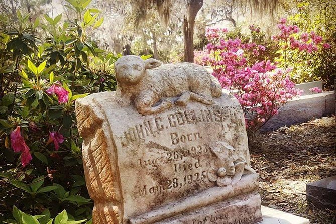Bonaventure Cemetery Scenic History Art Symbols and Film Tour - Reading statues, plants, and stonework