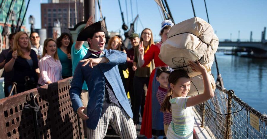 Boston: Boston Tea Party Ships and Museum Interactive Tour - A handbill, a role, and a meeting in 1773