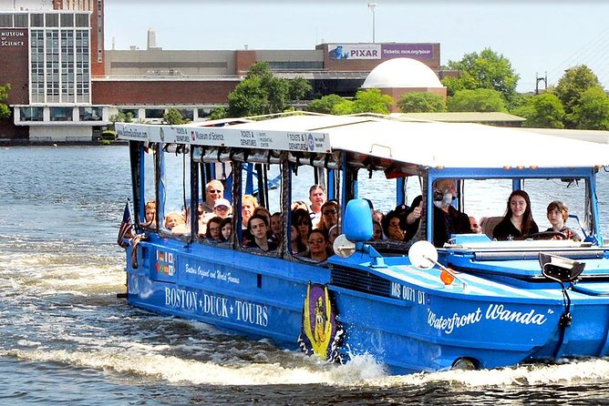 Boston Duck Boat Sightseeing City Tour with Cruise Along Charles River - Key things to know before you book