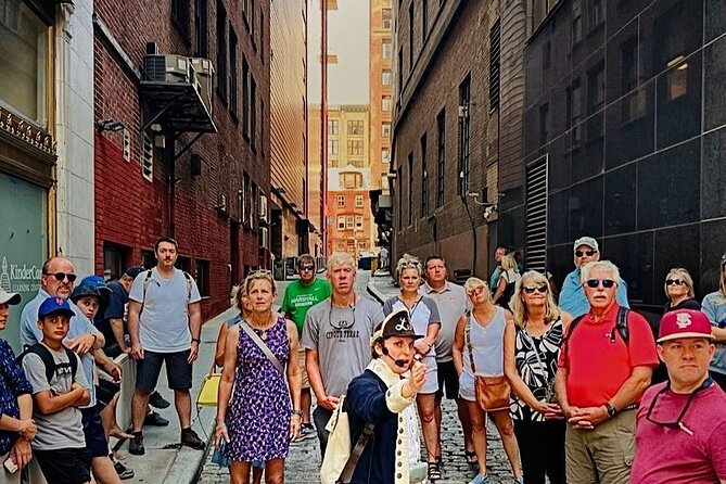 Boston Freedom Trail Walking Tour with Costumed Guide - Samuel Adams, Paul Revere, and the final North End stretch