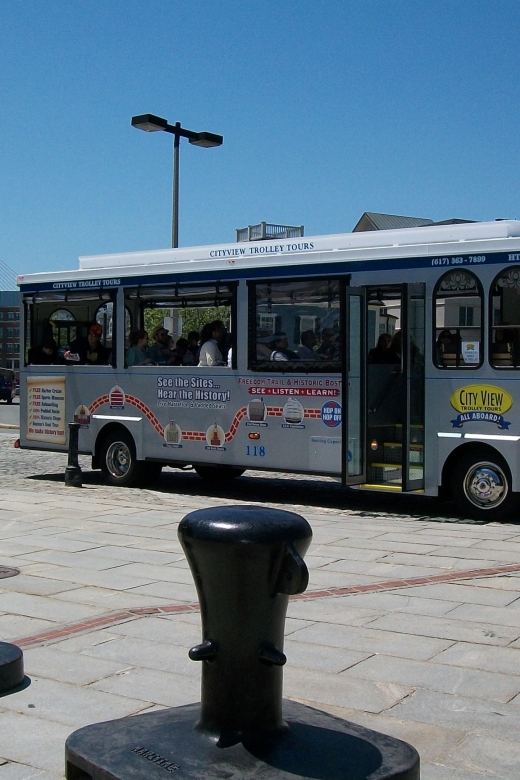 Boston: Hop-On, Hop-Off 20+ Stops Trolley Ticket - Charlestown and the USS Constitution
