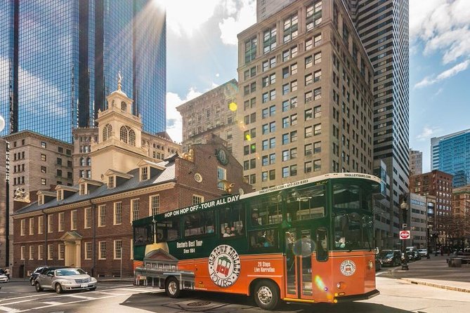 Boston Hop-On Hop-Off Trolley Tour with 13 Stops - Starting at 200 Atlantic Avenue by the waterfront