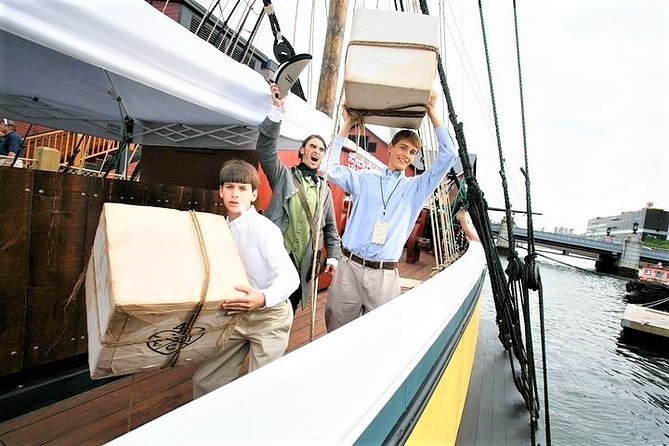 Boston Tea Party Ships and Museum Admission - Entering the floating museum at 306 Congress Street