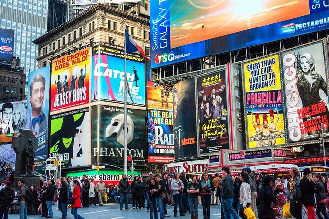 Broadway and Times Square Insider Tour with Theater Professional - Starting beneath George M. Cohan in Duffy Square