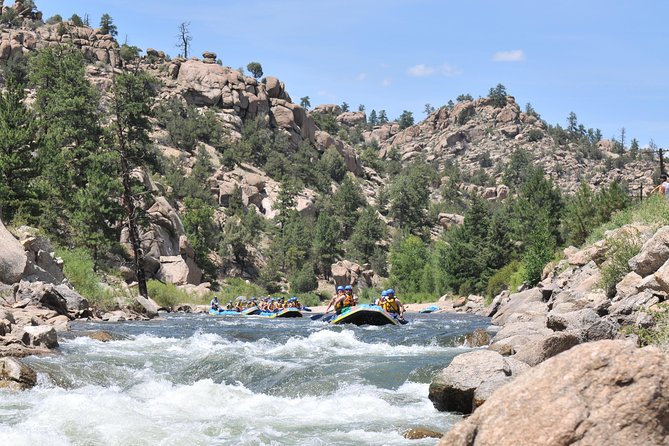 Browns Canyon Intermediate Rafting Trip Half Day - The three-hour route through Browns Canyon