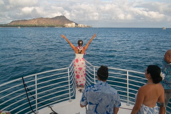 BYOB Sunset Cruise off the Waikiki Coast - Waikiki Beach from the water
