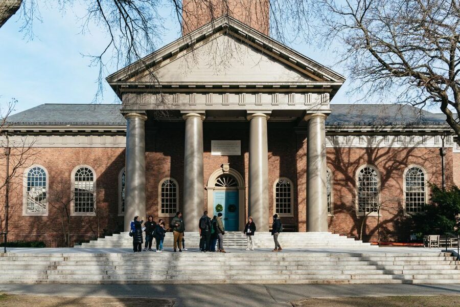 Cambridge: Harvard University Student-Guided Walking Tour - The John Harvard Statue and the familiar photo stop