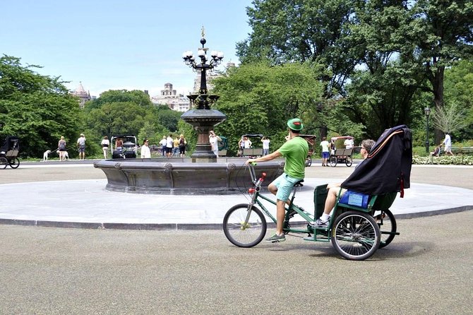 Central Park Guided Pedicab Tours - Why a pedicab works so well in Central Park