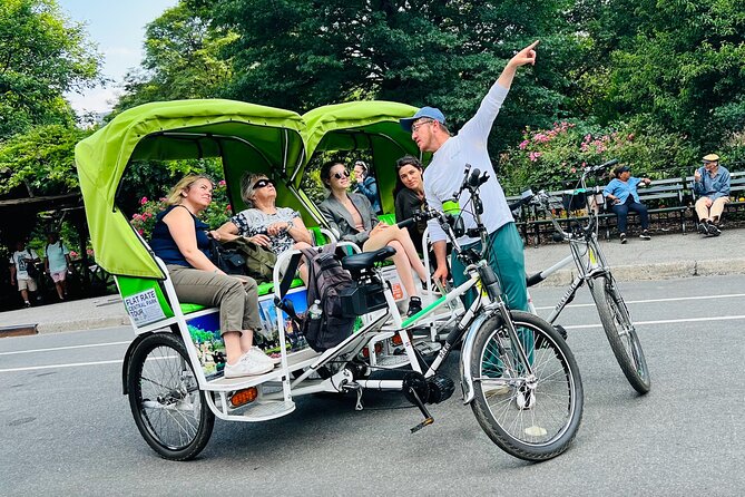 Central Park Pedicab Guided Tours - From the Carousel to the Mall