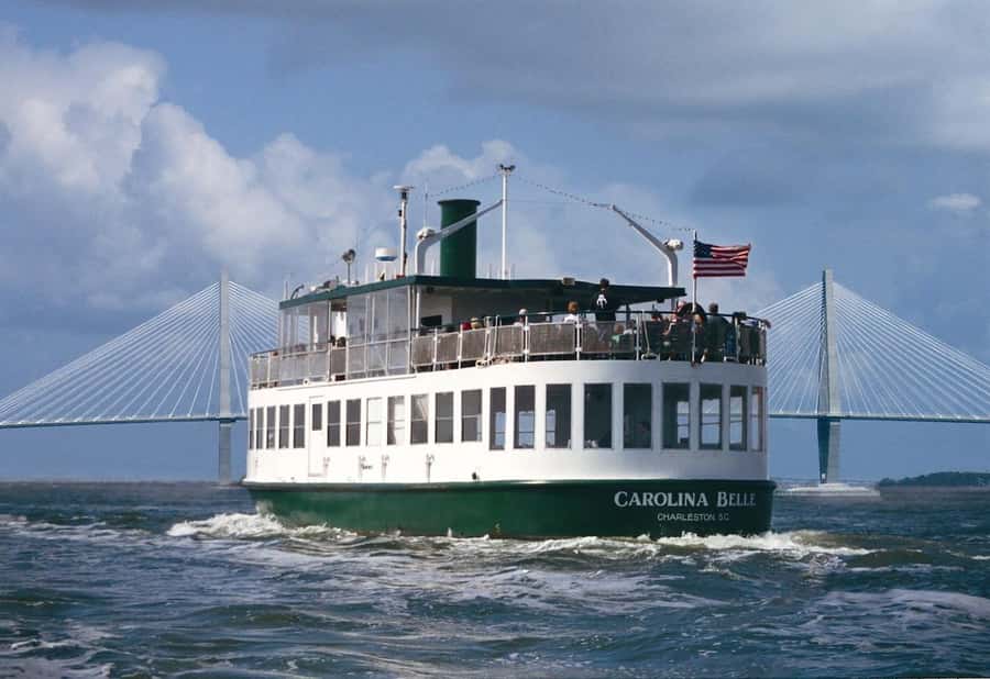 Charleston: Daytime or Sunset Historic Harbor Cruise - Passing The Battery from the water