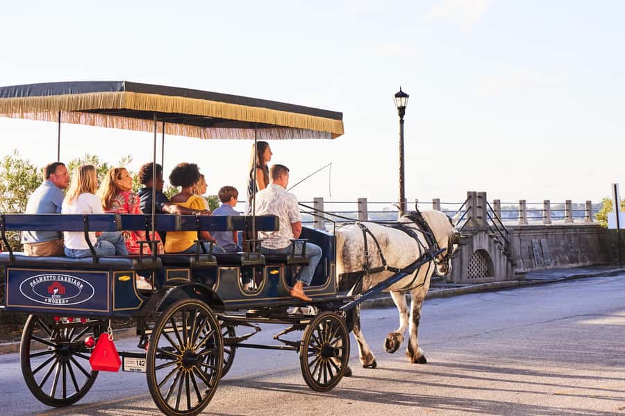 Charleston: Downtown Horse-Drawn Carriage Tour - Churches, parks, and the city’s cultural story