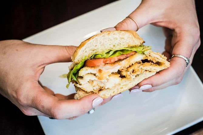 Charleston French Quarter or Brunch Food Tour with 7+ Tastings - The Upper King brunch route, from biscuits to banana pudding