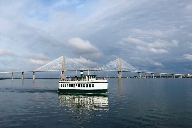 Charleston Harbor History Day-Time or Sunset Boat Cruise - USS Yorktown and Charleston’s working waterfront