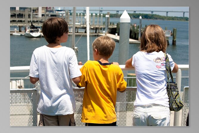 Charleston Harbor History Day-Time or Sunset Boat Cruise - Under the Ravenel Bridge