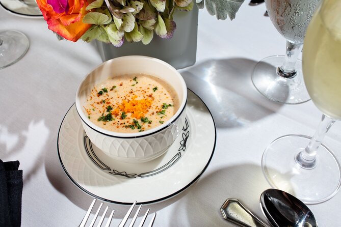 Charleston Harbor Luxury Dinner Cruise with Live Music - Three courses, with a few cautions