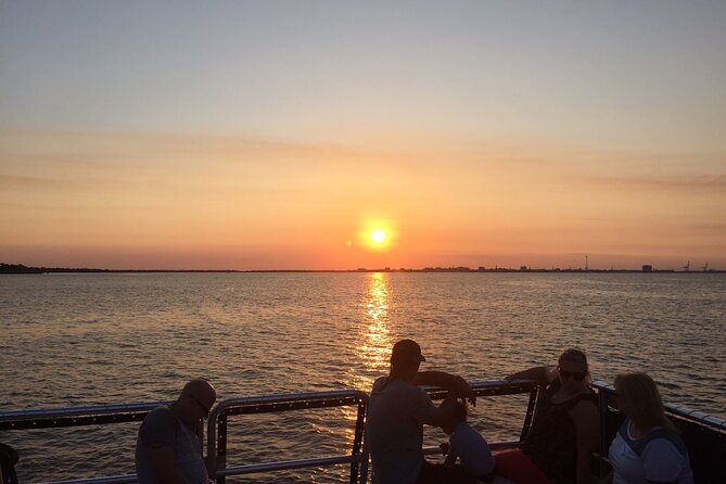 Charleston Harbor Sunset Cruise - Dolphins, sea birds, and a little luck