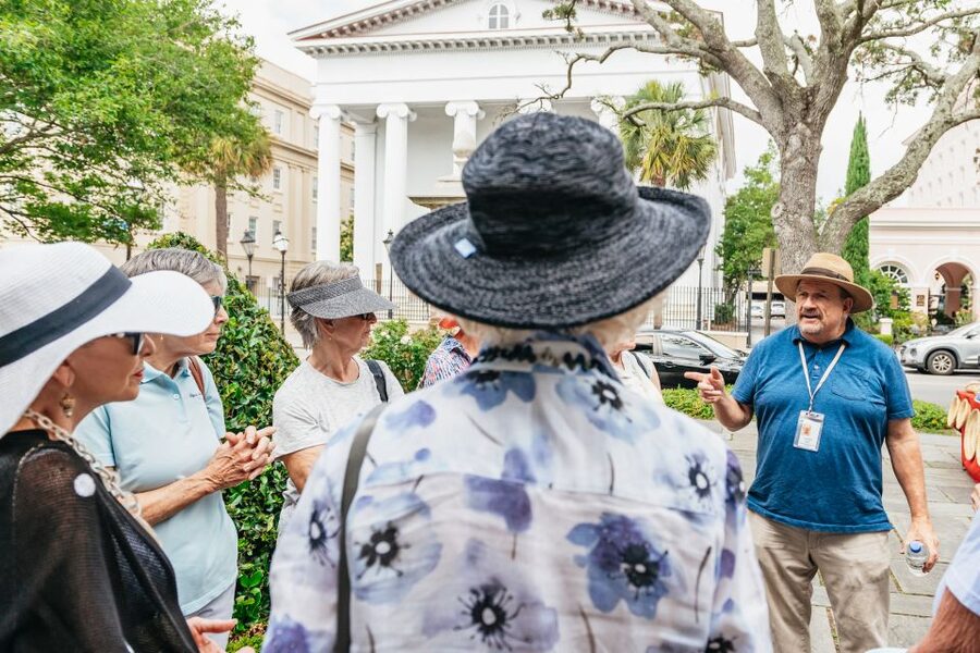 Charleston: Old Walled City Historical Walking Tour - Tombstones, churches, and St. Michael’s
