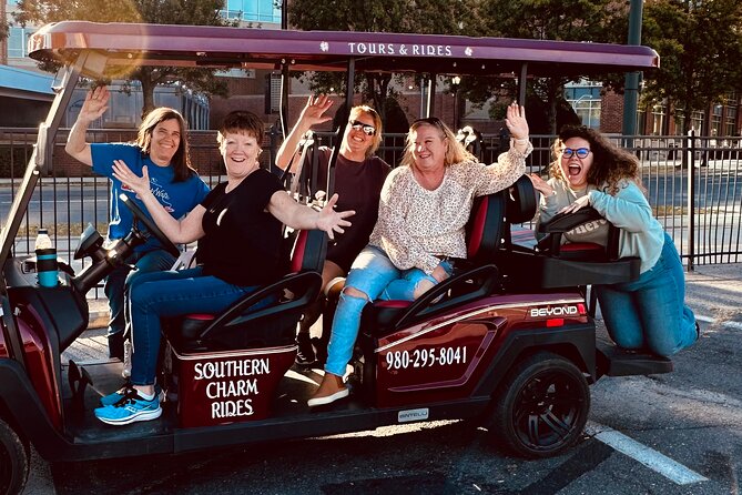 Charlotte's Ultimate Southern Charm Historical City Cart Tour - Corporate Center, old burial ground, and Catholic church