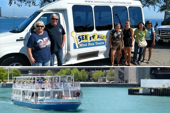 Chicago City Tour with Architecture River Cruise Option - Buckingham Fountain and the lakefront pause